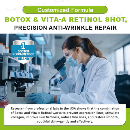 🇺🇸 Made and shipped from the USA 🗽🔖Rolimey® Botox & Vita-A Retinol Shot Wrinkle-Lift Tightening cream - Last Day Promotion 50% OFF