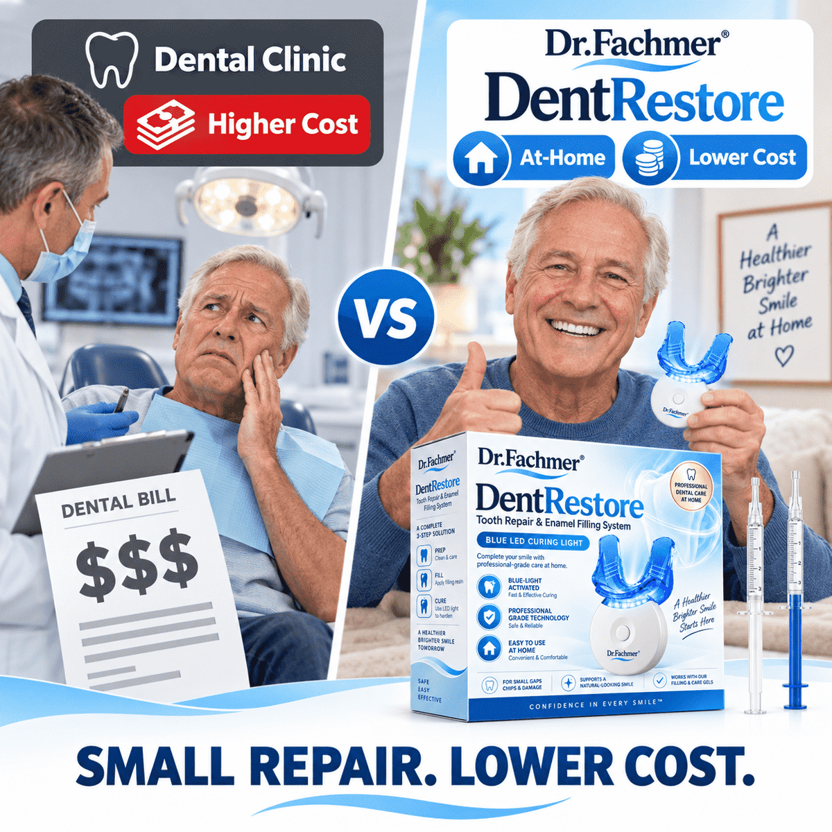 Dr.Fachmer® DentRestore Tooth Repair & Filling System❤️❤️❤️❤️