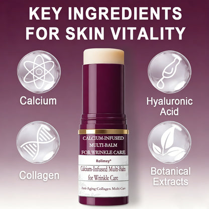 #1 Bestselling🏆--Rolimey® Calcium Multi Balm🗽🔖Anti-Aging & Firming Skincare Stick🔥- Last Day Promotion 50% OFF