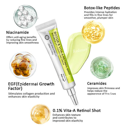 🇺🇸 Made and shipped from the USA 🗽🔖Rolimey® Botox & Vita-A Retinol Shot Wrinkle-Lift Tightening cream - Last Day Promotion 50% OFF