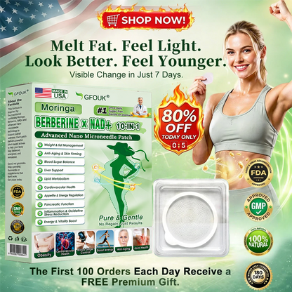Official Store I🦄👙GFOUK® NAD+10-in-1 Advanced Nano Microneedle Patch