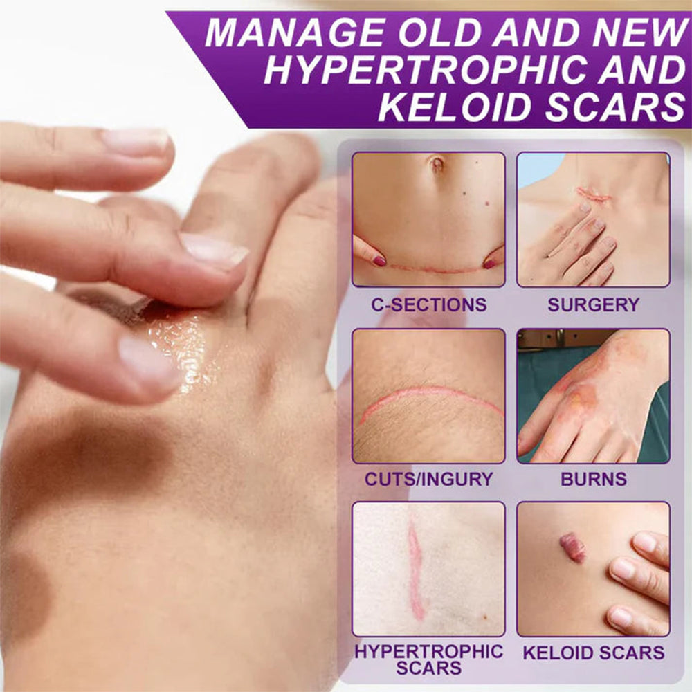 Celsiora® Stem Cell Scar Gel –🗽Treats old and new scars, helps reduce the appearance of scars from acne, surgery, burns, injuries, and stretch marks