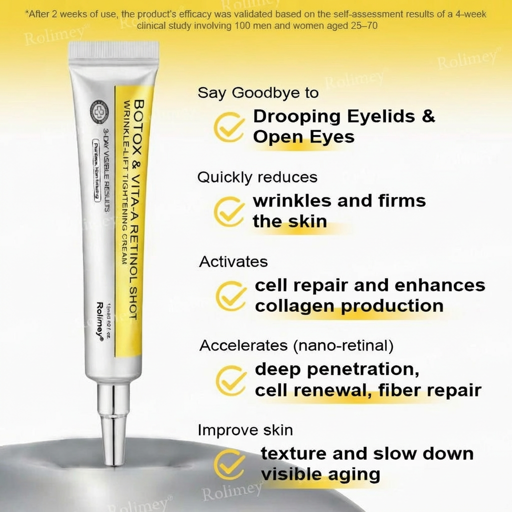 Rolimey®🗽Botox & Vita A Retinol Shot Tightening Cream🗽