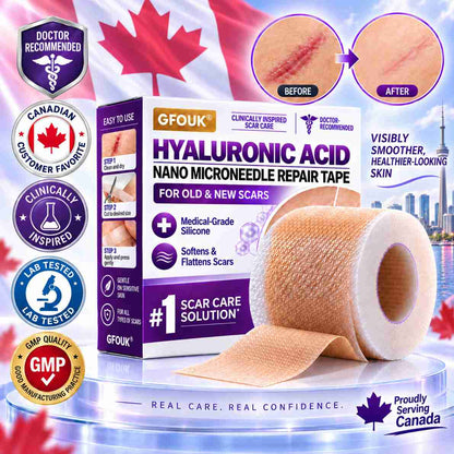 🍁GFOUK® Hyaluronic Acid Nano Microneedle Repair Tape🍁