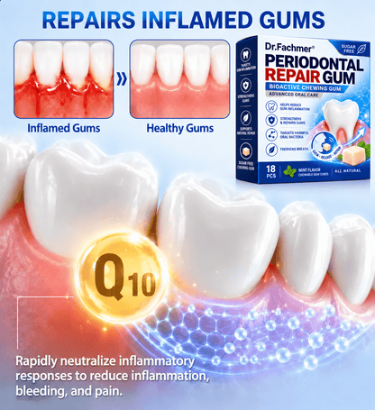 🗽🎁Dr.Fachmer® Gumcare Periodontal Repair Gum