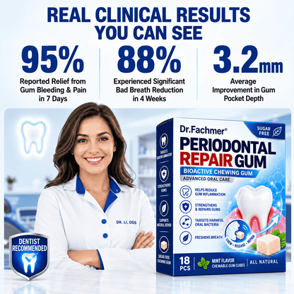 🗽🎁Dr.Fachmer® Gumcare Periodontal Repair Gum
