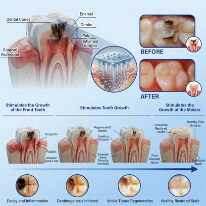 Ceoerty® Tooth & Gum Care Fast-Dissolving Microneedle Patch