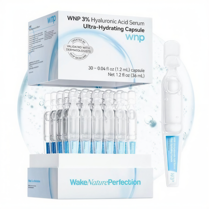 Hyaluronic Acid Serum | 3% 4D Hyaluronic Acid | Deep nourishment | Hydration and long-lasting moisture | Boosts skin brightness | Smooths fine lines | Glass-skin glow | Great for all skin types