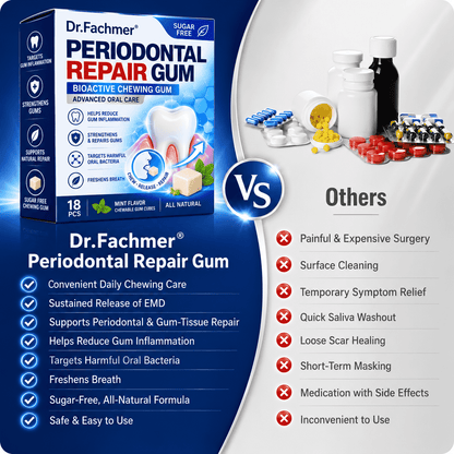 🗽🎁Dr.Fachmer® Gumcare Periodontal Repair Gum
