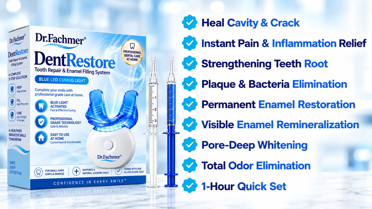 🗽🎁Dr.Fachmer® DentRestore Tooth Repair & Filling System