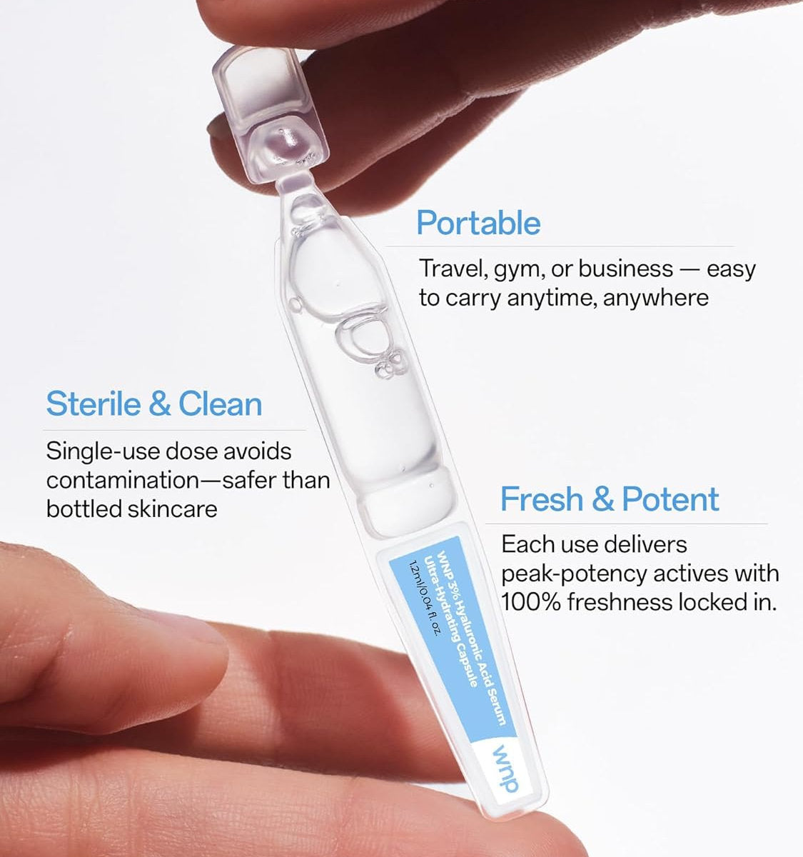 Hyaluronic Acid Serum | 3% 4D Hyaluronic Acid | Deep nourishment | Hydration and long-lasting moisture | Boosts skin brightness | Smooths fine lines | Glass-skin glow | Great for all skin types