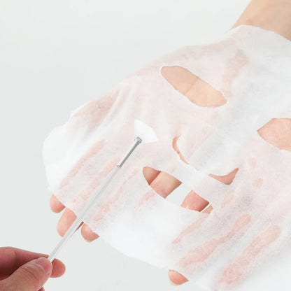 3 Pcs Shape for DIY Skin Care Mask Diy Brushes Fan Shape Mask Brushes Facials Skincare Smooth Coverage Beauty Tools