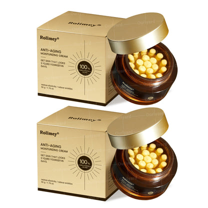 ✅Official Store |🗽❤️Rolimey® Anti-Aging Moisturizing Cream with Hyaluronic Acid, Retinol & Collagen – For Face, Neck, Décolleté & Legs – Made in United States – Day & Night Use
