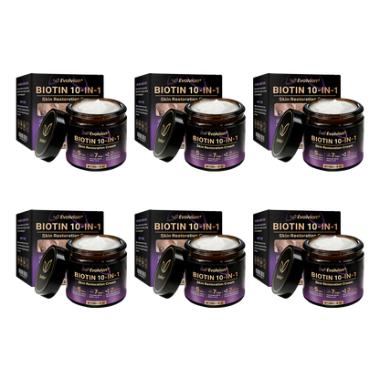 Made and Shipped from USA 🗽🔖Evolvion® Biotin 10-in-1 Skin Restoration Cream🍀- Last Day Promotion: 50% OFF