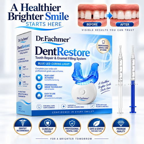 Dr.Fachmer® DentRestore Tooth Repair & Filling System❤️❤️❤️❤️