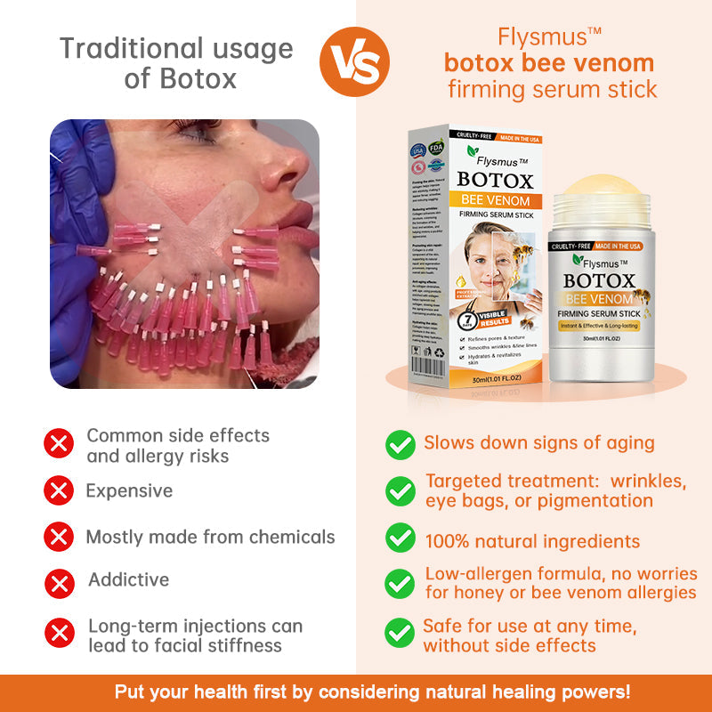🗽Made and Shipped from USA✨Flysmus™ Botox Bee Venom Firming Serum Stick🔥LAST DAY 70% OFF