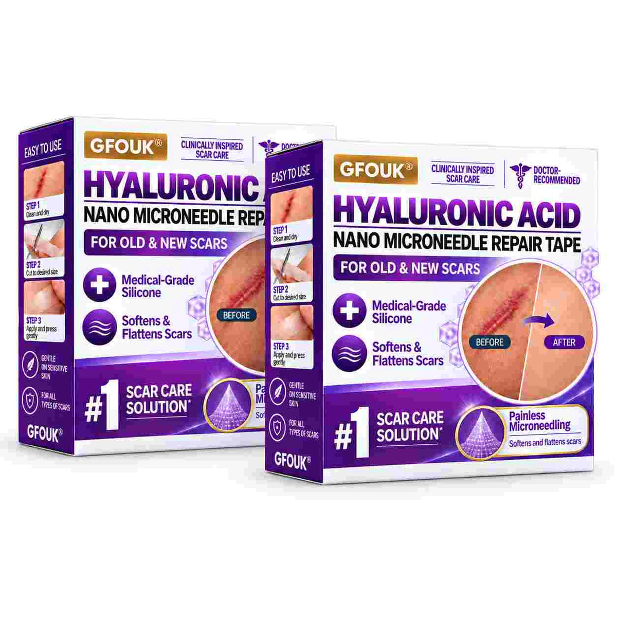 🦘GFOUK® Hyaluronic Acid Nano Microneedle Repair Tape🦘